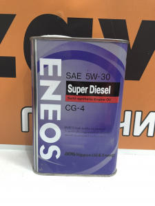 Масло моторное Eneos Super Diesel 5W-30 CG-4 п/синт. 1л