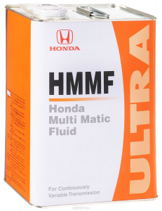Масло трансмиссионное Honda HMMF для вариатора 4л