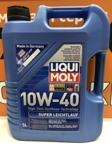 Масло моторное Liqui Moly Super Leichtlauf 10W-40 SN/CF синт. 5л