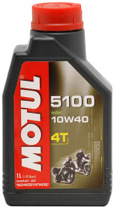 Масло моторное MOTUL Moto 5100 Ester 4T 10W-40 SM п/синт. 1л
