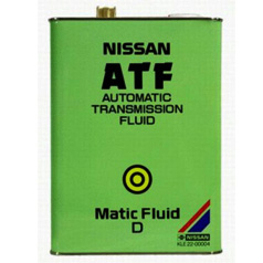 Масло трансмиссионное NISSAN ATF Matic Fluid D 4л