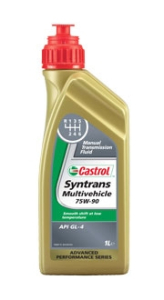 Масло трансмиссионное CASTROL Syntrans Multivehicle 75W-90 GL-4 синт. 1л