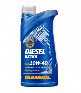 Масло моторное Mannol Diesel Extra 10W-40 CH-4/SL п/синт. 1л