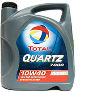 Масло моторное TOTAL Quartz 7000 10W-40 SL/CF п/синт. 4л
