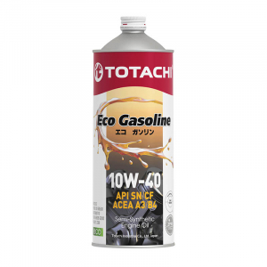 Масло моторное TOTACHI Eco Gasoline 10W-40 SN/CF п/синт. 1л