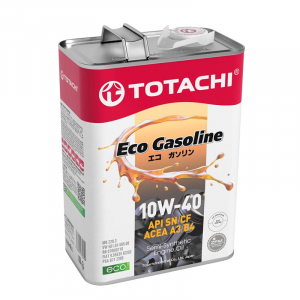 Масло моторное TOTACHI Eco Gasoline 10W-40 SN/CF п/синт. 4л