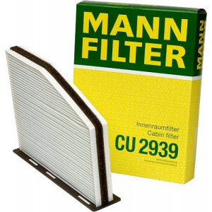 Фильтр салона MANN FILTER CU 2939
