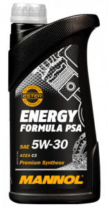 Масло моторное Mannol Energy Formula PSA 5W-30 C3 синт. 1л