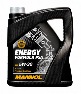 Масло моторное Mannol Energy Formula PSA 5W-30 C3 синт. 4л