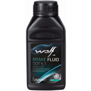 Жидкость тормозная WOLF BRAKE FLUID 8307607 DOT-5.1 0,25л