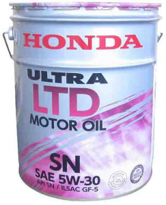 Масло моторное Honda Ultra LTD 5W-30 SN/GF-5 синт. 20л (розлив)