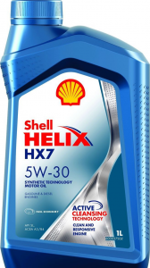 Масло моторное SHELL HELIX HX7 5W-30 SN/CF п/синт. 1л