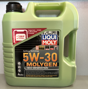 Масло моторное Liqui Moly Molygen New Generation 5W-30 SN/CF синт. 4л