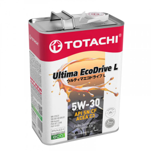 Масло моторное TOTACHI Ultima EcoDrive L 5W-30 SN/CF синт. 4л