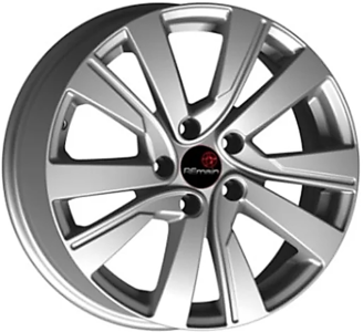 Диск литой 17x7 5x114,3 ET50 DIA 67,1 Remain R185 (Mazda6) сильвер S