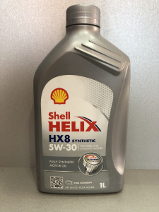Масло моторное SHELL HELIX HX8 5W-30 SL/CF синт. 1л