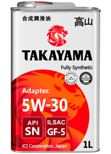 Масло моторное TAKAYAMA 5W-30 SN/GF-5 синт. 1л